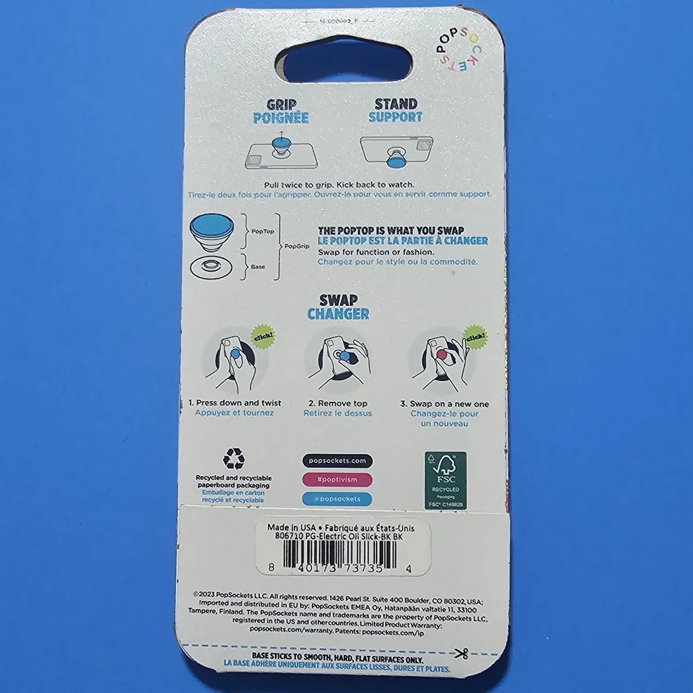 Popsocket - Electric Oil Slick